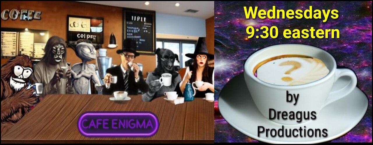 THE ALL NEW CAFE ENIGMA RADIO SHOW-8 MAR 23