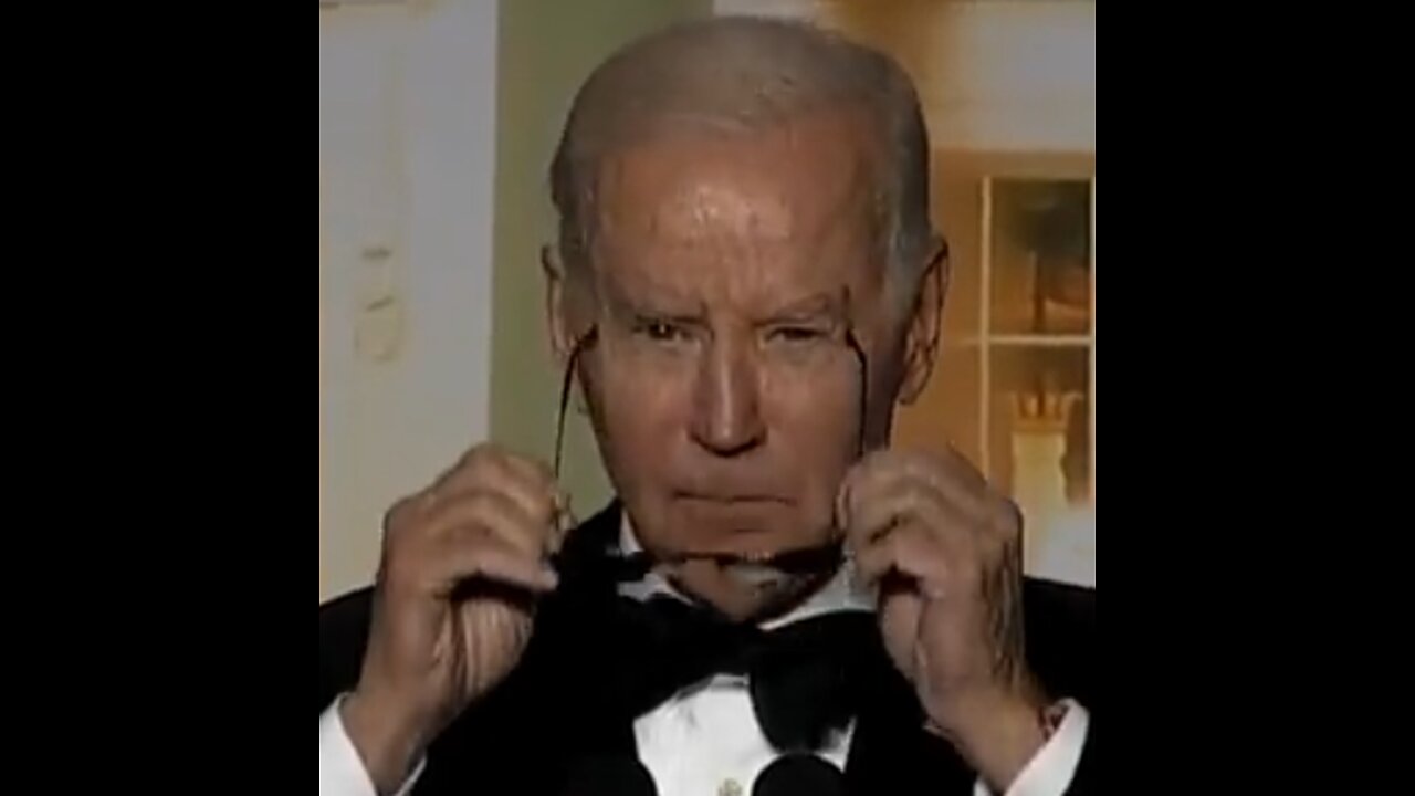 2023: Joe Joesph Biden calls himself Dark Brandon at the White House Correspondents' Dinner