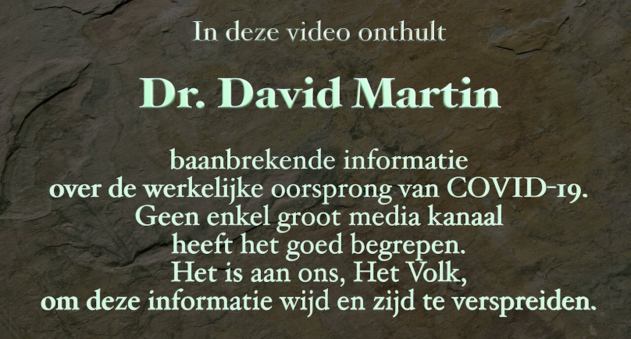 DAVID MARTIN - De bewijzen - Open Vizier - Nederl. OT