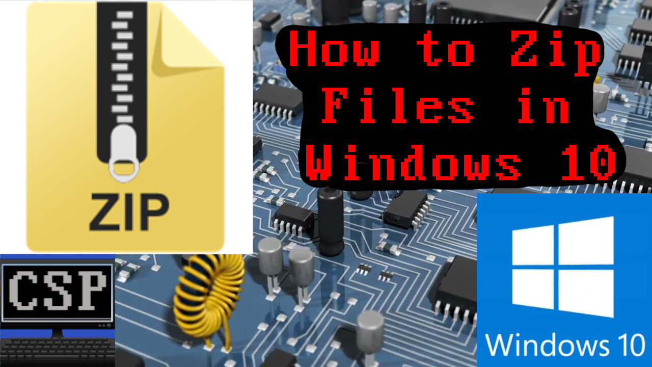 How to Zip Single and Multiple Files