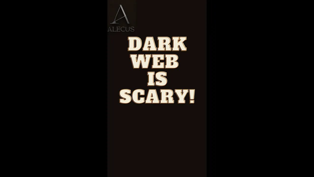 Dark Web Is SCARY #shorts