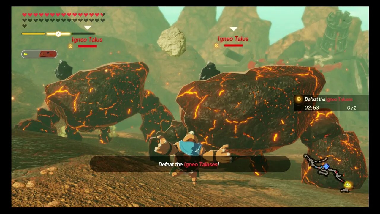 Hyrule Warriors: Age of Calamity - Polishing His Technique Korok Seed Location