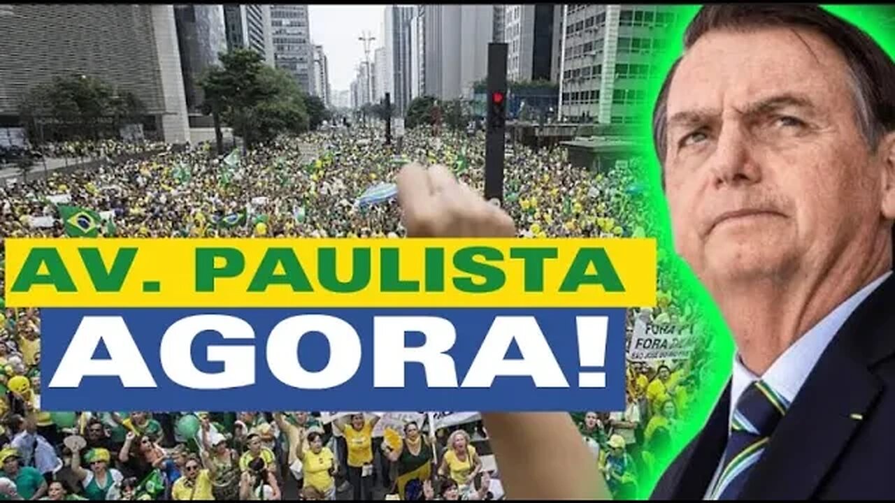 Ao vivo Manifestação na Av. Paulista