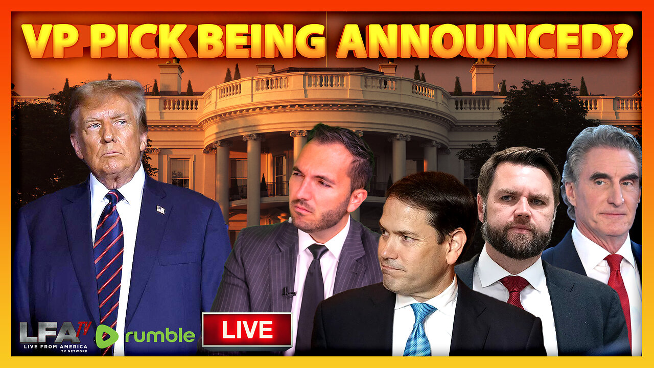 BREAKING: TRUMP VP PICK COULD BE MADE AS EARLY AS TOMORROW! | MIKE CRISPI UNAFRAID 6.26.24 10am EST