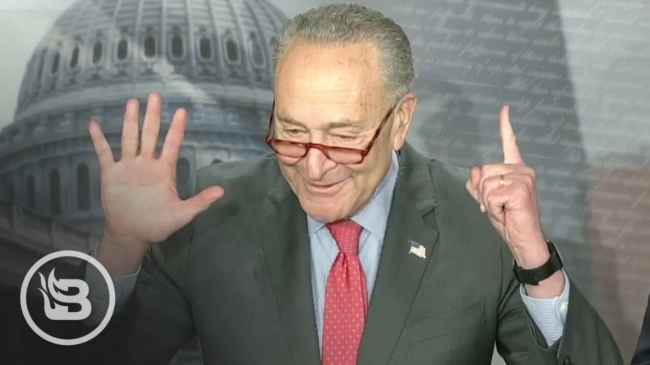 Sen. Schumer's Reaction to Taking the Senate Is a Total CRINGEFEST