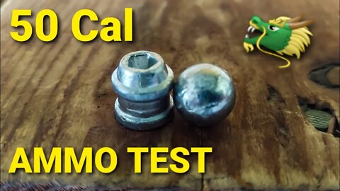 50 Cal AirGun - AMMO TEST