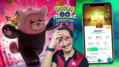 FUI TROLLADO PELA NIANTIC! DIA DA COMUNIDADE DO STUFFUL