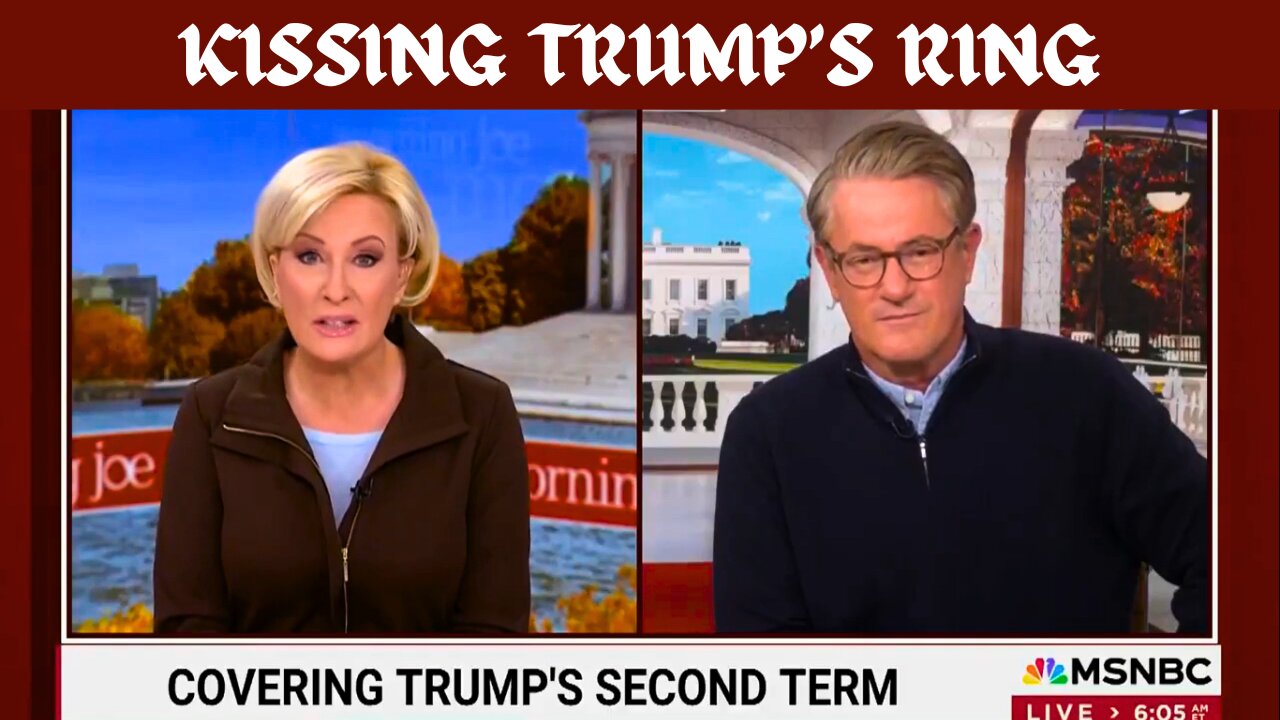 Bluesky Bubble Liberals HILARIOUSLY React to Morning Joe and Mika Kissing Trump's Ring