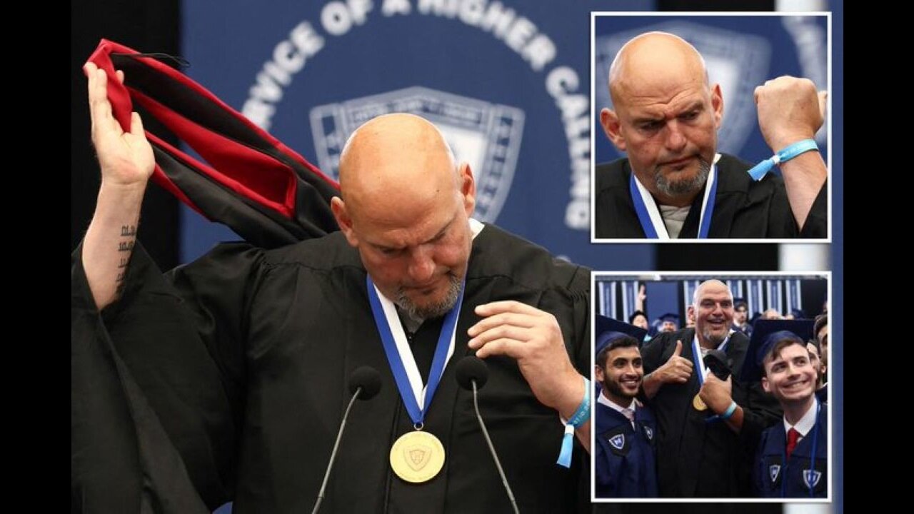 Fetterman 2.0 Intensifies: Senator Refuses To Wear Harvard Hood At Yeshiva University Graduation