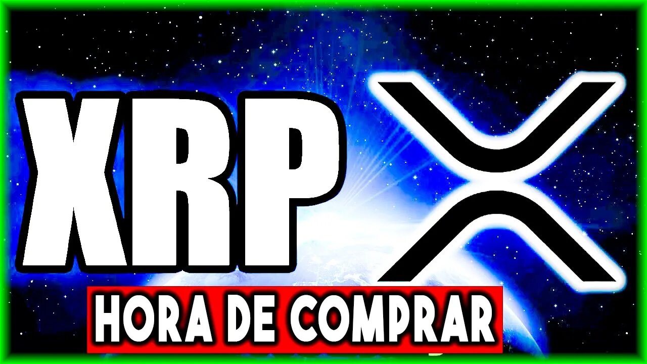 XRP HORA DE COMPRAR NA QUEDA? XRP VAI VOLTAR A SUBIR | Edney Pinheiro