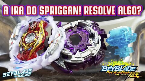 Testando 067 - RAGE SPRIGGAN .Zn 3A contra 2 combos - Beyblade Burst ベイブレードバースト