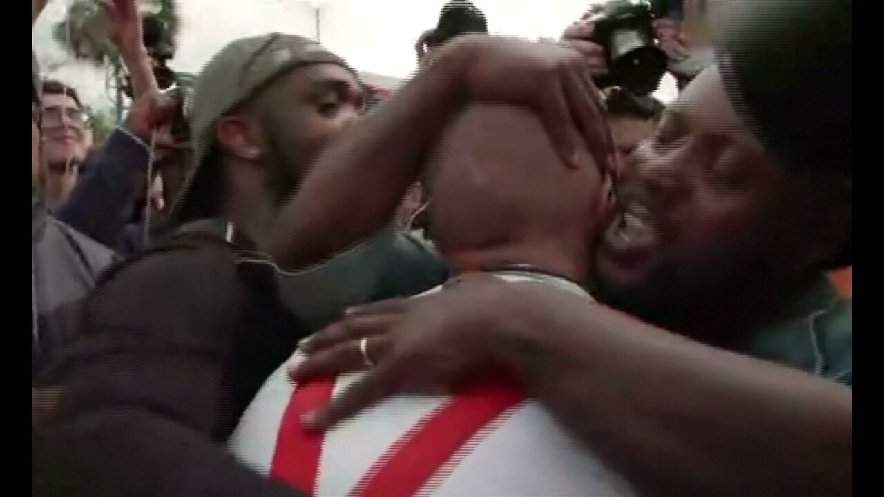 Black Protester Hugs A Nazi And Asks 'Why Do You Hate Me?'