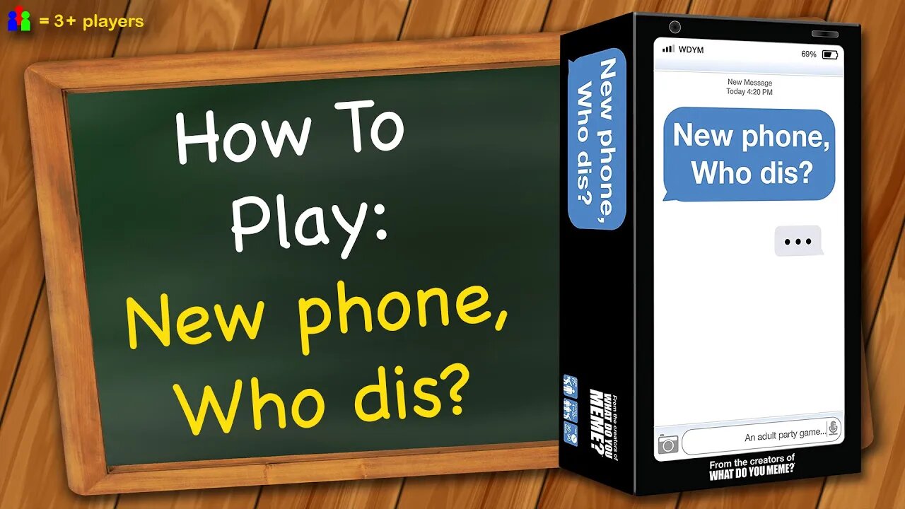 How to play New phone, Who dis? | Adult Party Game