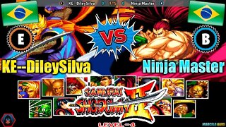 Samurai Shodown II (KE--DileySilva Vs. Ninja Master) [Brazil Vs. Brazil]