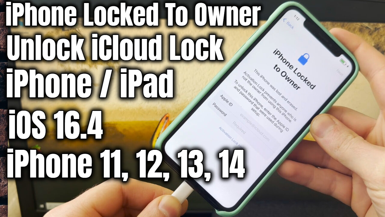 IPHONE OWNER LOCKED HOW TO UNLOCK iOS 16.4 ICLOUD BYPASS IPHONE 14, 13, 12, 11