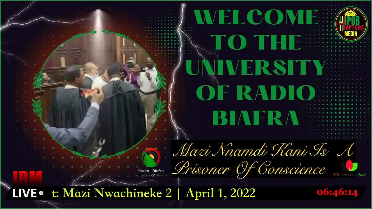 Welcome To The University Of Radio Biafra | HAUSA-SERVICE 2 | Host: Mazi NWACHINEKE | Apr 1, 2022