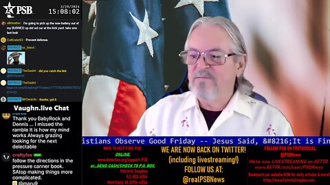 2024-03-29 15:00 EDT - The PATRIOTski Tavern: