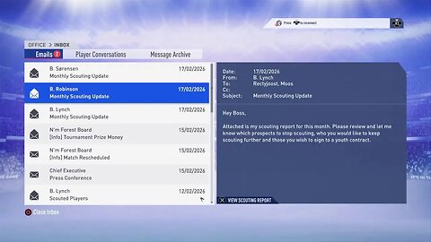 Nottingham Forest S:8 2025-2026 Emirates FA Cup Round of 16 @ Crystal Palace