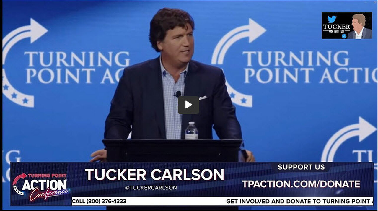 Tucker Carlson Speech at TP Action - Thoughts on Presidential Candidates, Vaccines, and Ukraine