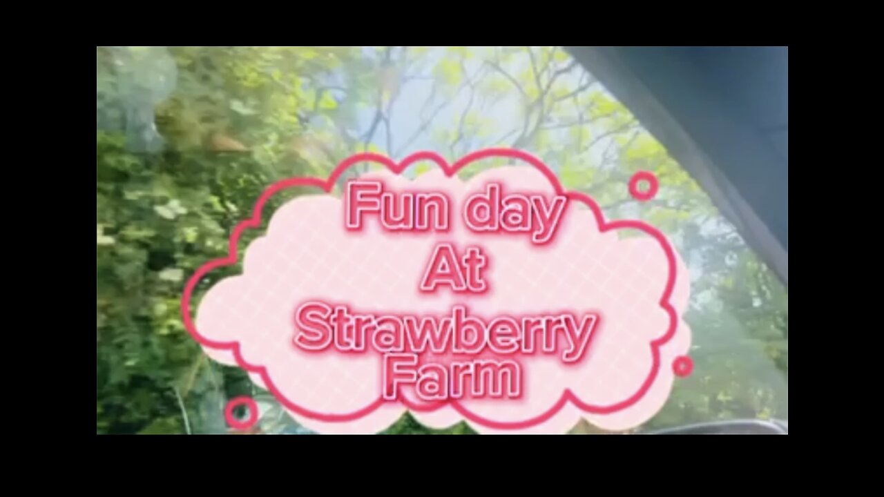 Fun day mini vlog at strawberry farm/family time memories