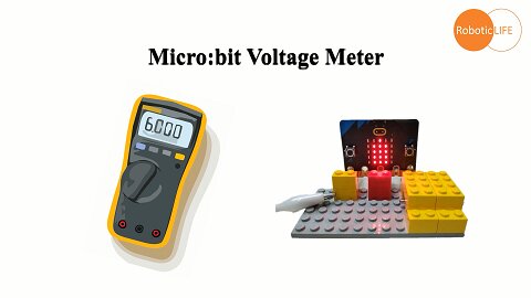 micro:bit + Toy - Voltage meter