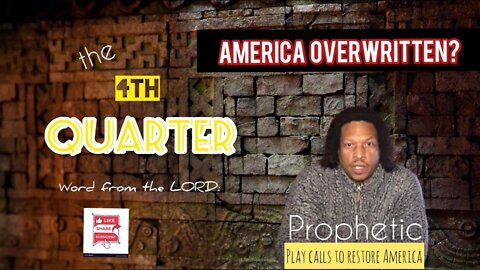 Word from the LORD:Is American culture being OVERWRITTEN?