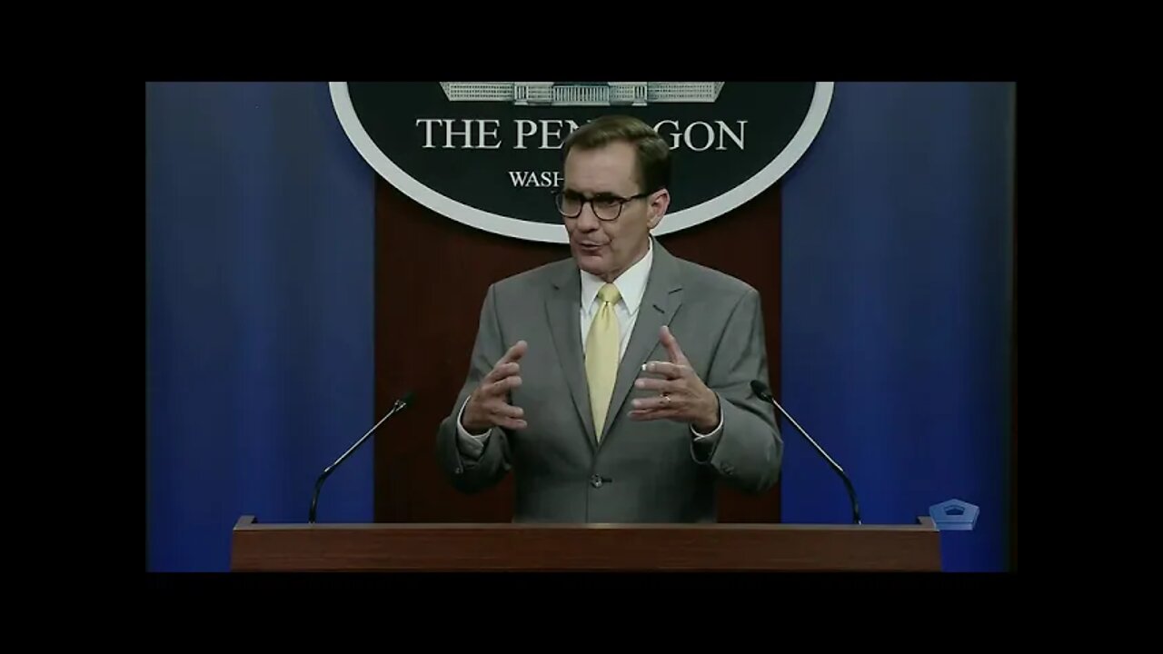 Pentagon Press Secretary Holds News Conference, 07/14/2021