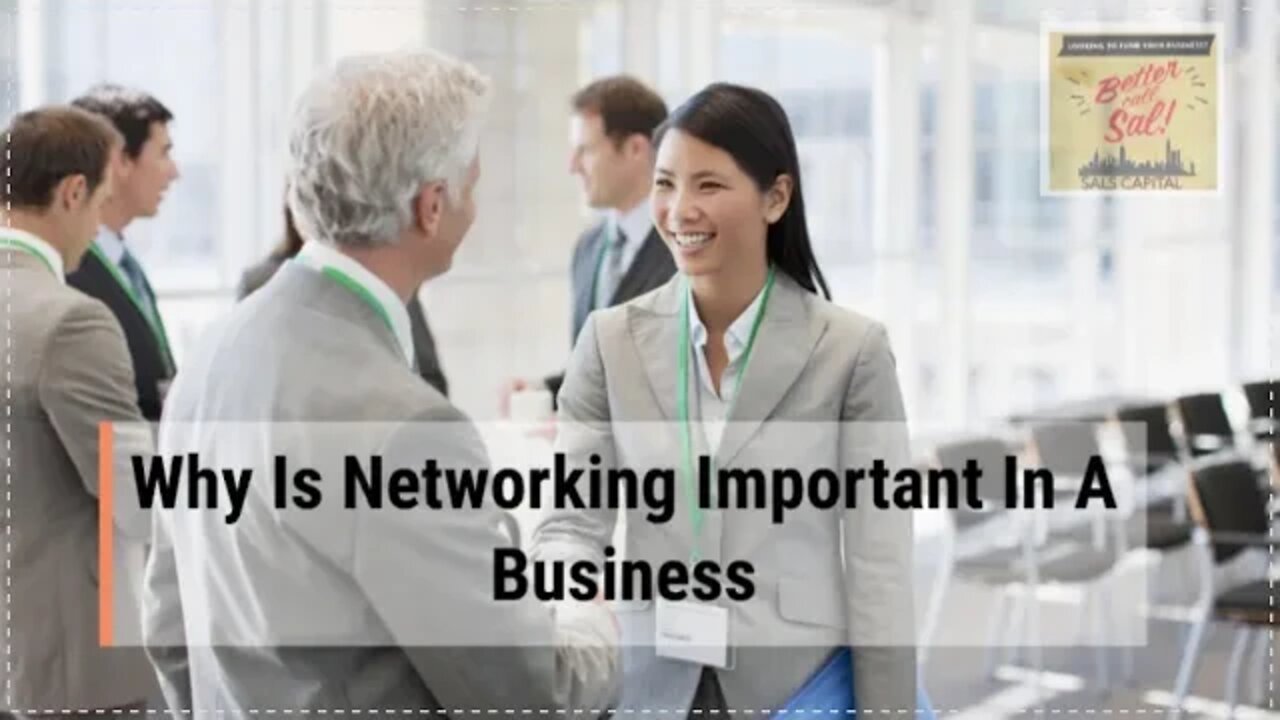 why is networking important in a business