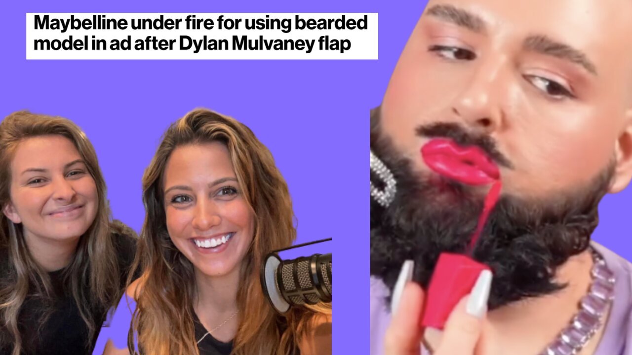 BEARDED MAN WEARS MAKEUP and Human Trafficking has to stop!