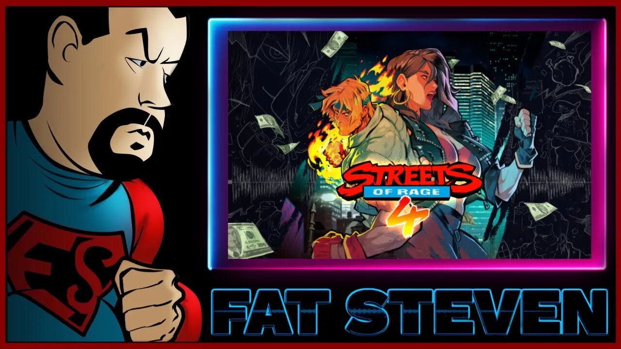 STREETS of RAGE 4 w/TSHiRT #EpicPartner (Gaming With Friends)