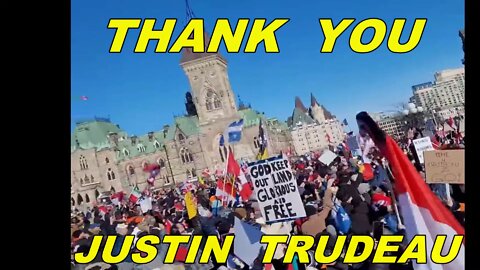 THANK YOU JUSTIN TRUDEAU!
