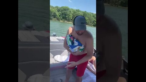 He threw the baby overboard!! 😱