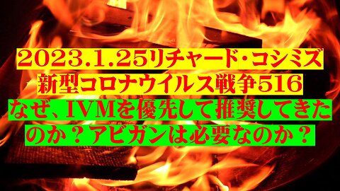 2023.1.25リチャード・コシミズ 新型コロナウイルス戦争５１６