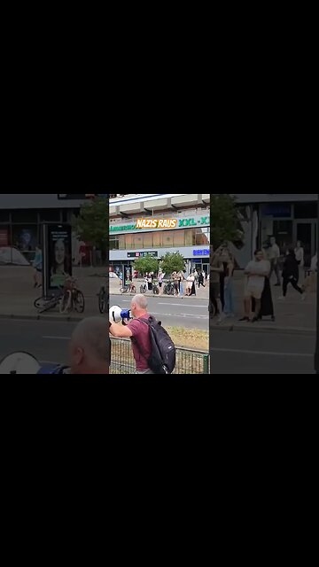 Wir sind mehr - Nazis raus #demo #spaziergang #großdemo #who #ngo #nwo #antifa