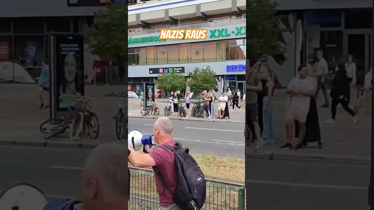 Wir sind mehr - Nazis raus #demo #spaziergang #großdemo #who #ngo #nwo #antifa