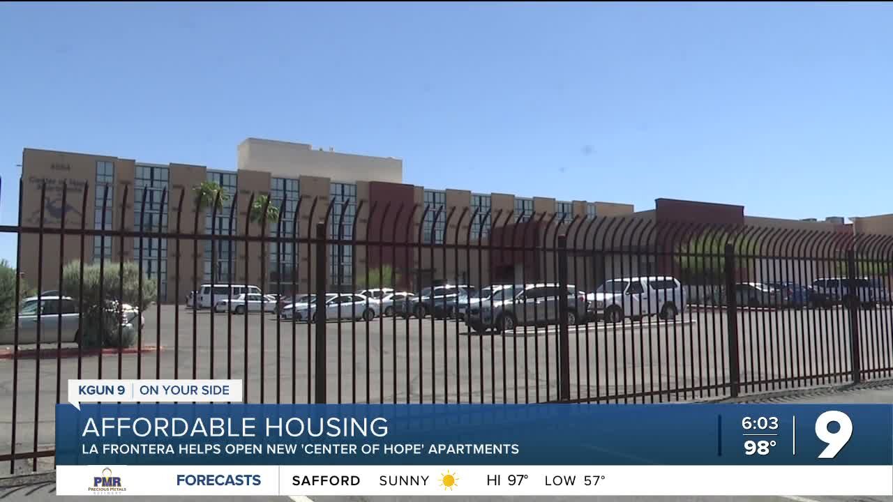 Affordable Center of Hope Apartments open on Tucson's southside