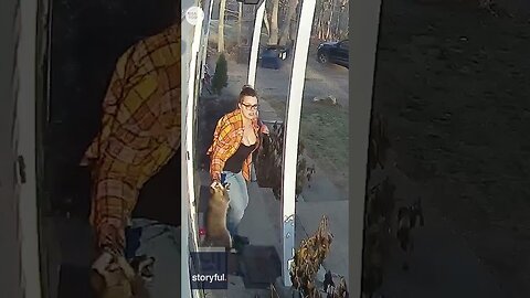 Heroic mom saves terrified five-year-old