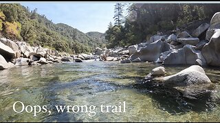 Purdon Crossing. Oops, wrong trail