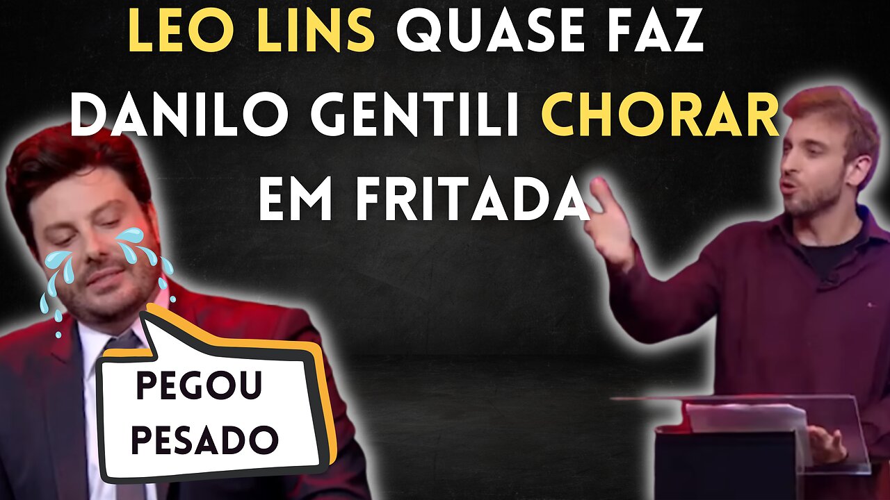 O dia que Leo Lins quase fez Danilo Gentili chorar