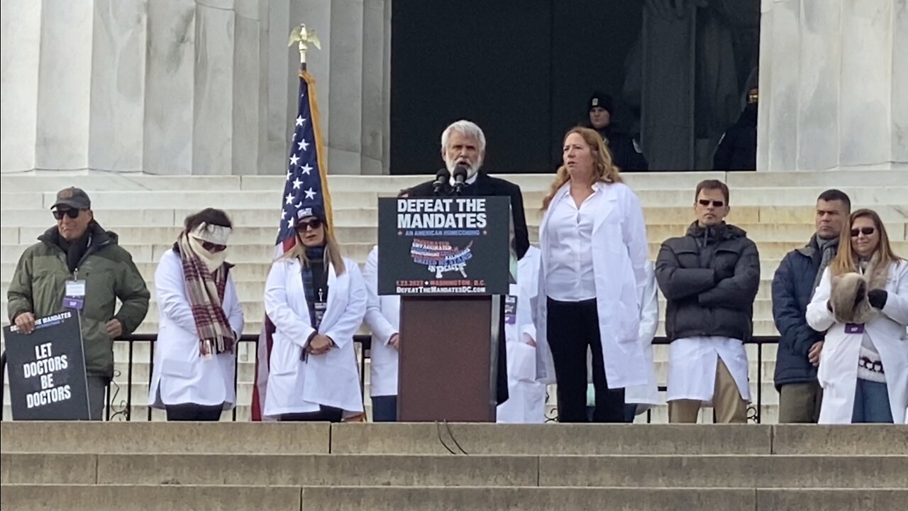 Dr. Robert Malone Full Speech at Defeat the Mandates DC Rally