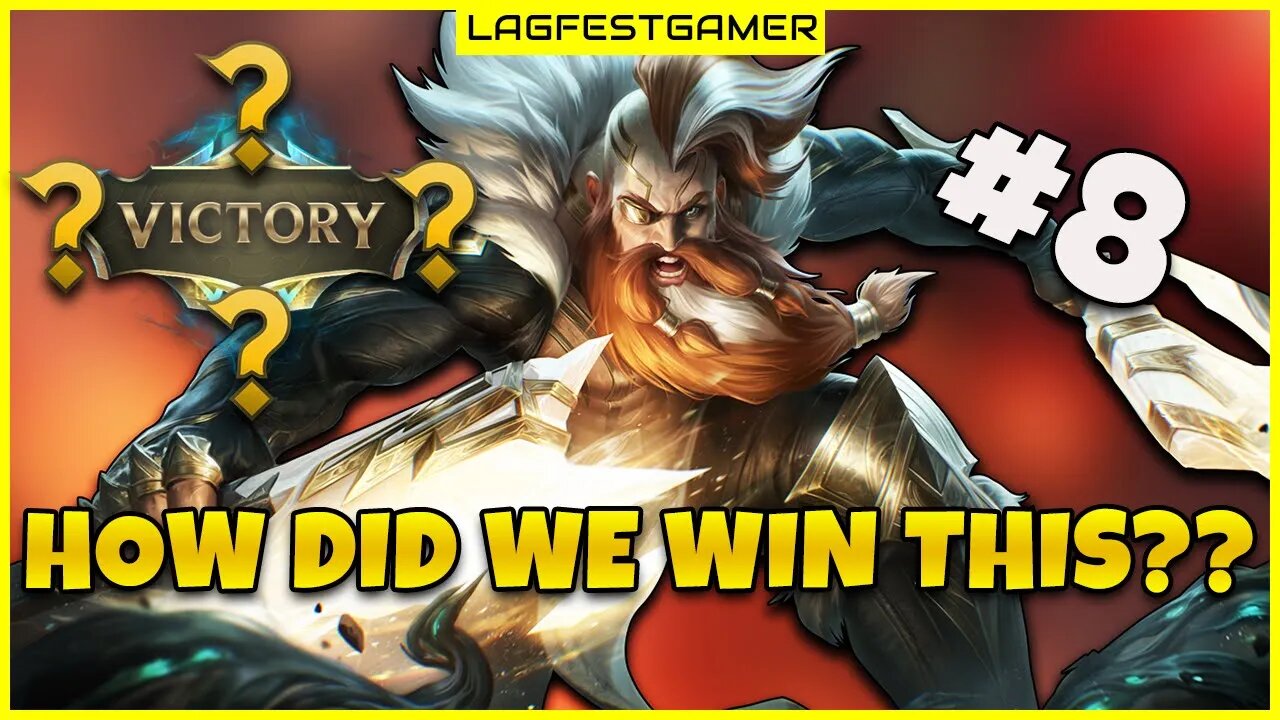 How Did We Win This?? #8 - Olaf League of Legends ARAM Gameplay