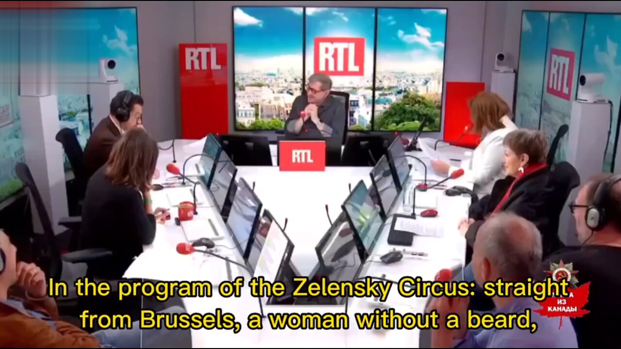 French RTL TV: The Zelensky circus, soon near you!