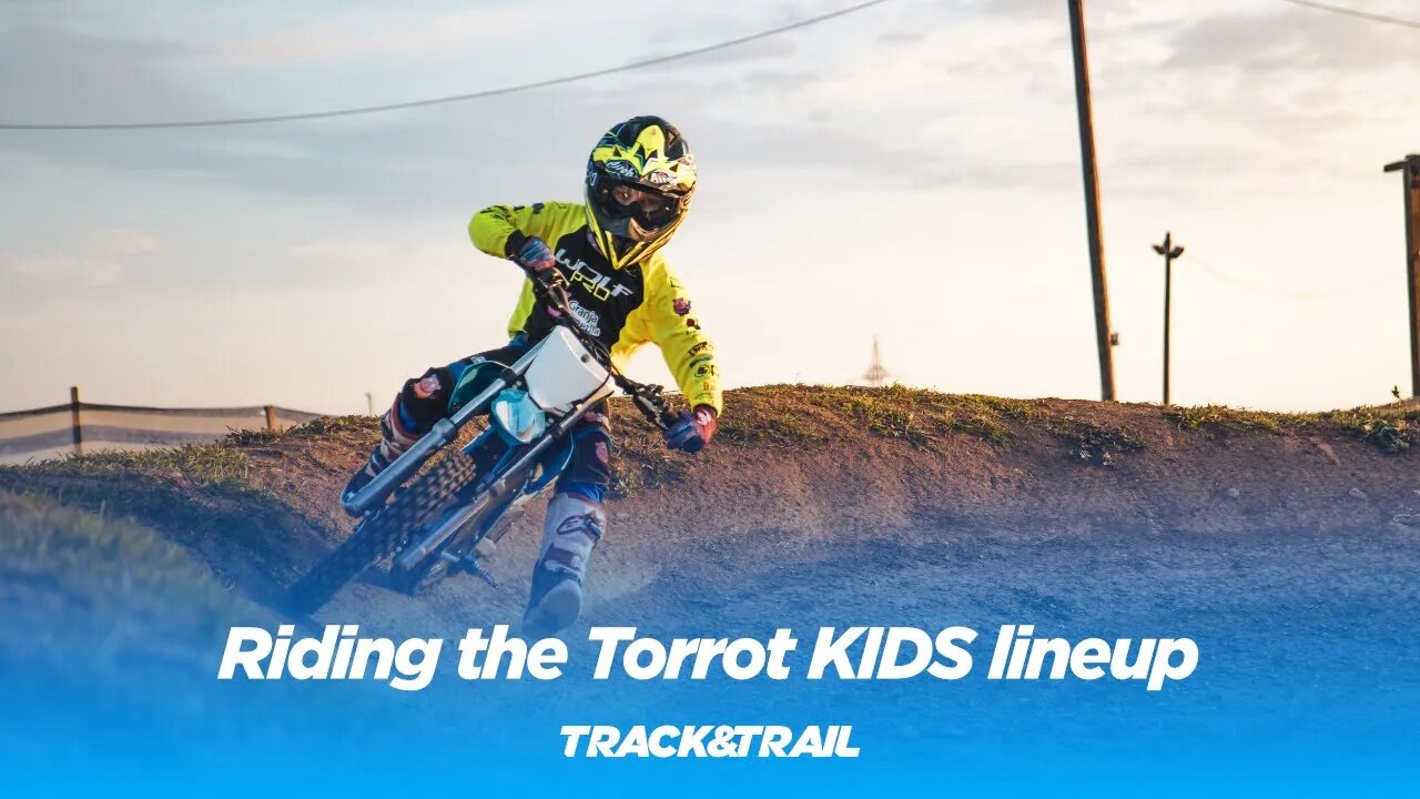 Riding the Torrot kids electric motocross bikes