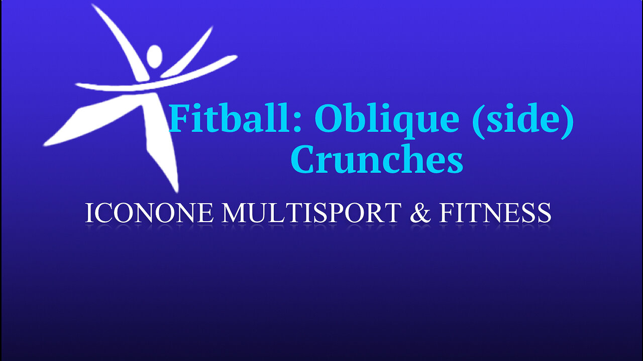 Fitball: Oblique (side) Crunch