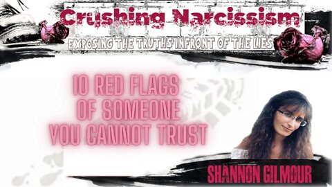 10 red flags of someone you cannot trust