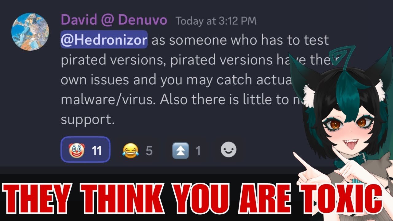 DENUVO is very MAD at GAMERS / Reaction + Extras at the end