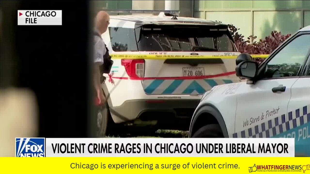 Chicago is experiencing a surge of violent crime.