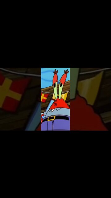 Mr Krabs says "Holy shit" and dies