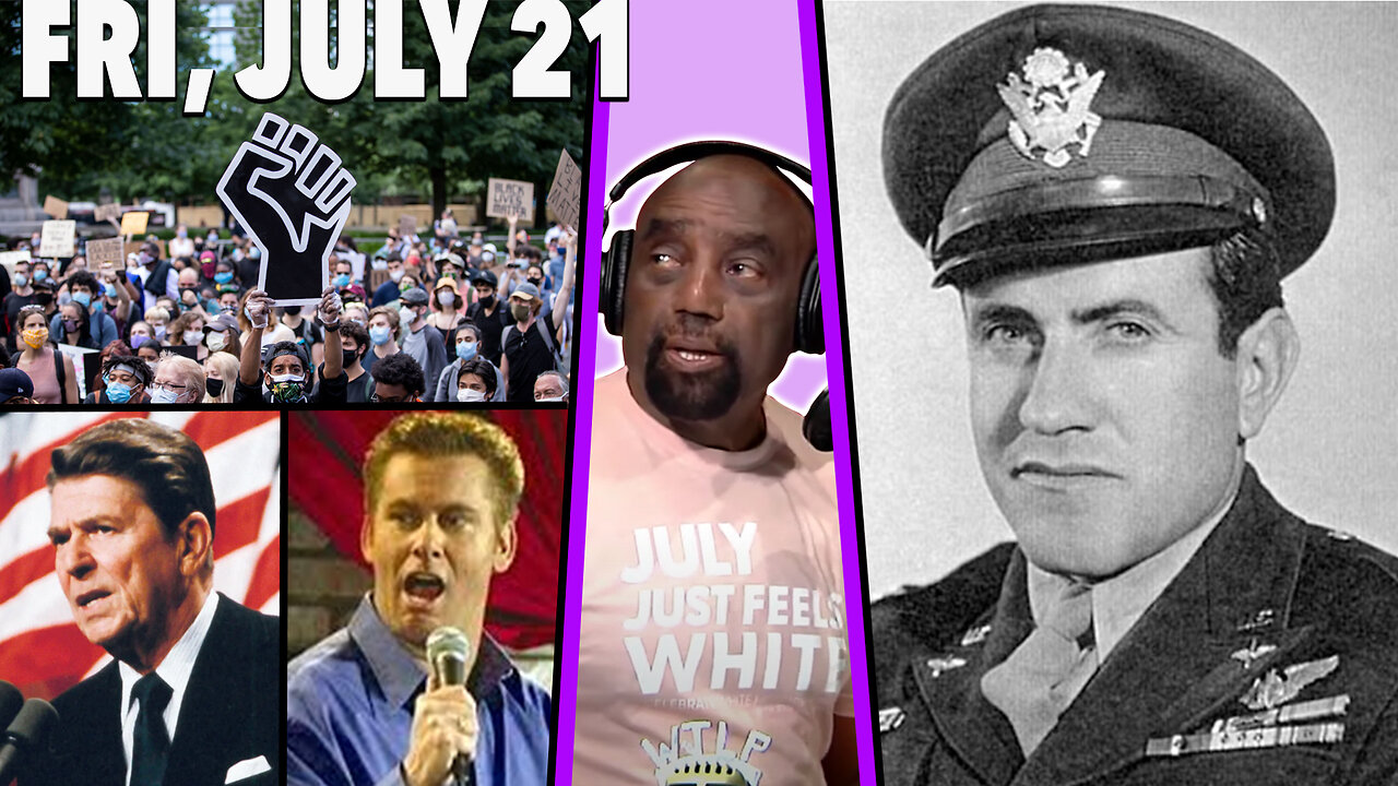 Louis Zamperini; Ronald Reagan; BLM NYC $13M payout; Amazin’ Calls | JLP SHOW (7/21/23)