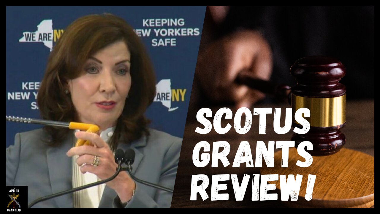 SCOTUS Set to Rule on NY Gun Case: Impact and Implications! #guncontrol